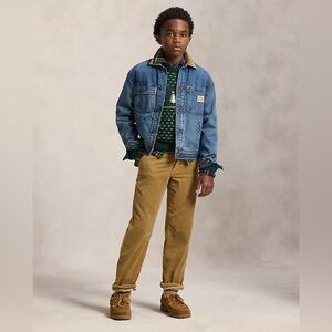 Big Boys Bedford Straight Fit Corduroy Pants Size 12